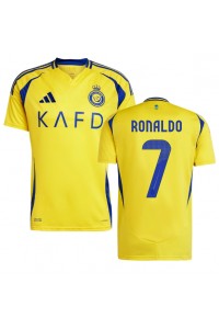 Fotbalové Dres Al-Nassr Cristiano Ronaldo #7 Domácí Oblečení 2024-25 Krátký Rukáv